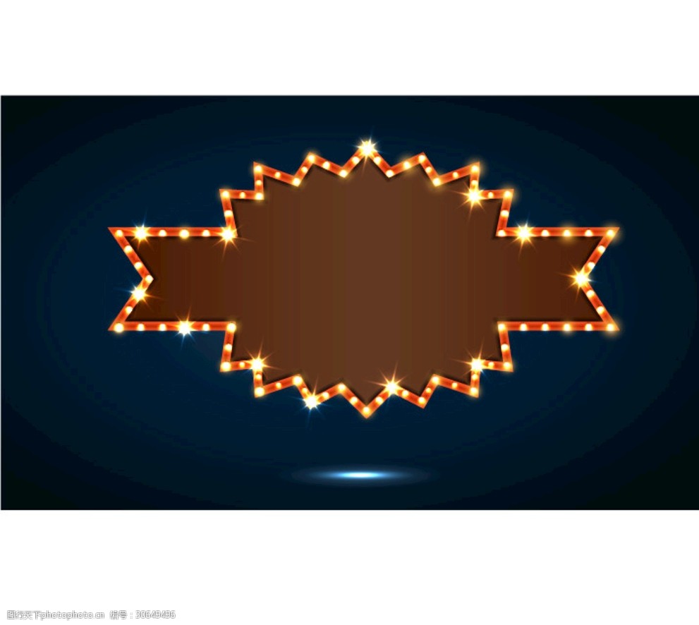 空白 霓虹 广告牌 框架 矢量 霓虹灯 休闲娱乐体育 设计 底纹边框