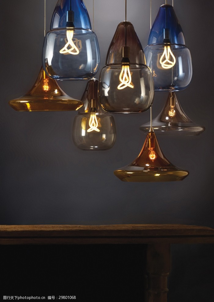 个性钨丝灯灯光效果