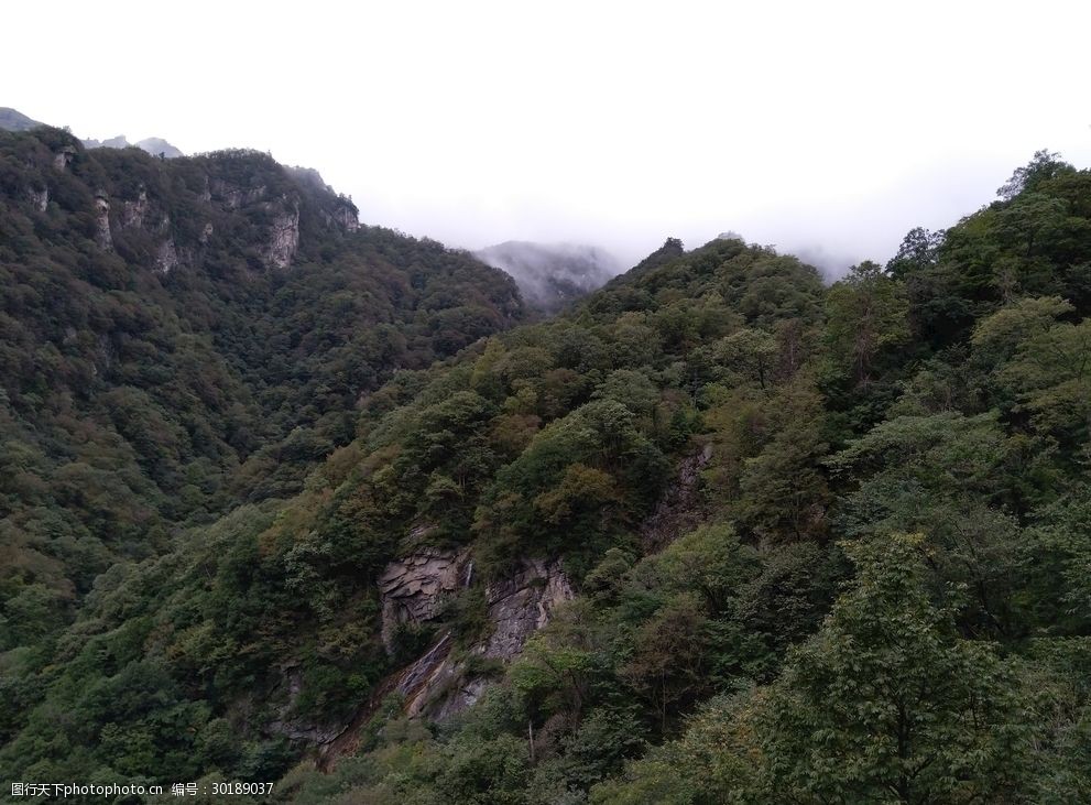 壯麗的大山風光